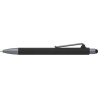 Stylo bille personnalisable en ABS - Louis Matières : fer Couleurs : noir marquage laser ultra précis