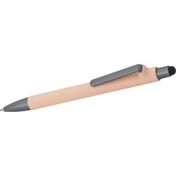 Stylo bille personnalisable en ABS - Louis Matières : fer Couleurs : rose cadeau client original