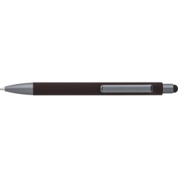 Stylo bille personnalisable en ABS - Louis Matières : fer Couleurs : brun livraison express 24h 48h