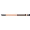 Stylo bille personnalisable en ABS - Louis Matières : fer Couleurs : brun impression haute définition