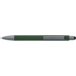 Stylo bille personnalisable en ABS - Louis Matières : fer Couleurs : vert goodies publicitaire événementiel