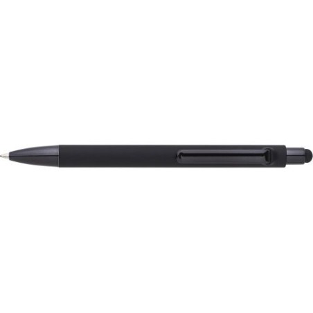 Stylo bille personnalisé en ABS - Hendrix Matières : fer Couleurs : noir