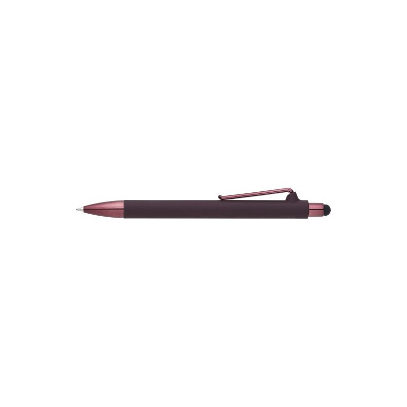 Stylo bille personnalisé en ABS - Hendrix Matières : fer Couleurs : noir cadeau entreprise pas cher