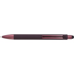 Stylo bille personnalisé en ABS - Hendrix Matières : fer Couleurs : gris personnalisation sur mesure