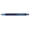 Stylo bille personnalisé en ABS - Hendrix Matières : fer Couleurs : bleu marquage laser ultra précis