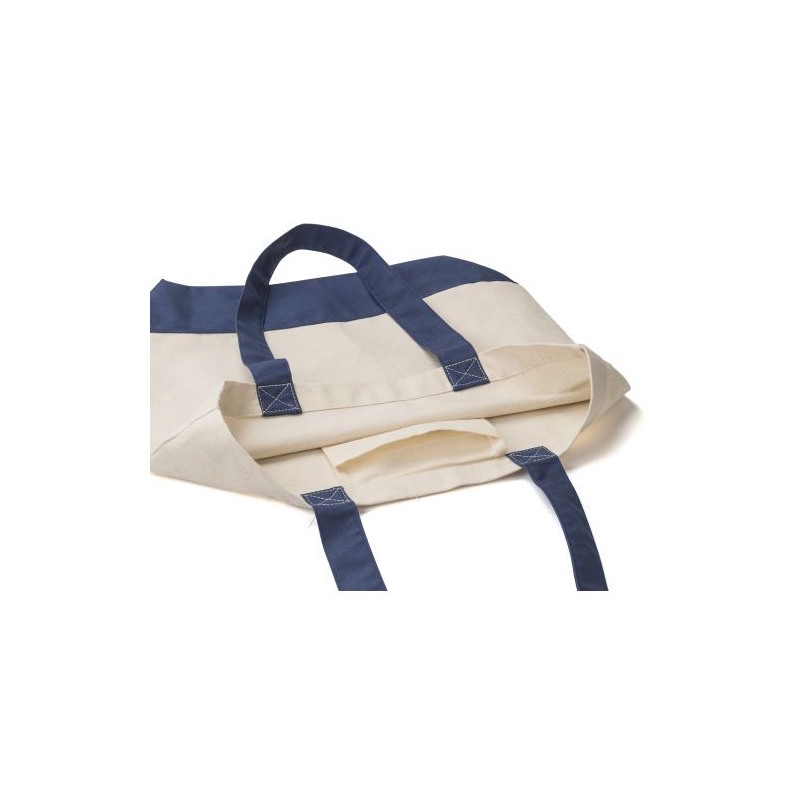 Sac shopping personnalisé en coton canvas - Cole Matières : coton Couleurs : rouge cadeau client original