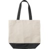 Sac shopping personnalisé en coton canvas - Cole Matières : coton Couleurs : noir cadeau entreprise pas cher