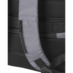Sac à dos  porte-ordinateur en polyester rPET personnalisé Calliope Matières : nylon Couleurs : bleu cadeau affaires élégant