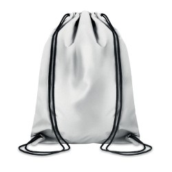 Sac Cordelette Réfléchissant Personnalisé - Idéal pour le Sport SHOOP Matières : PET Couleurs : argenté