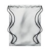 Sac Cordelette Réfléchissant Personnalisé - Idéal pour le Sport SHOOP Matières : PET Couleurs : argenté personnalisable avec vot