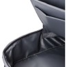 Sac à dos  porte-ordinateur en polyester rPET personnalisé Calliope Matières : nylon Couleurs : noir personnalisation rapide en 