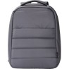 Sac à dos  porte-ordinateur en polyester rPET personnalisé Calliope Matières : nylon Couleurs : gris personnalisation rapide en 
