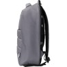 Sac à dos  porte-ordinateur en polyester rPET personnalisé Calliope Matières : nylon Couleurs : gris impression logo haute quali