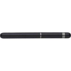 Roller  en aluminium et laiton - Cadeau d'Entreprise Bridge Matières : aluminium Couleurs : noir cadeau entreprise pas cher