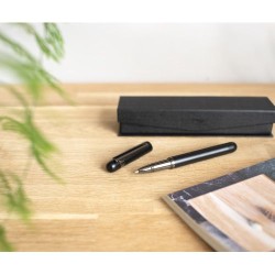 Roller  en aluminium et laiton - Cadeau d'Entreprise Bridge Matières : aluminium Couleurs : noir livraison express 24h 48h
