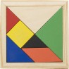 Puzzle en bois personnalisé - Objet publicitaire original Maximilian Matières : bois Couleurs : brun