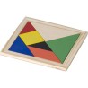 Puzzle en bois personnalisé - Objet publicitaire original Maximilian Matières : bois Couleurs : brun livraison express 24h 48h