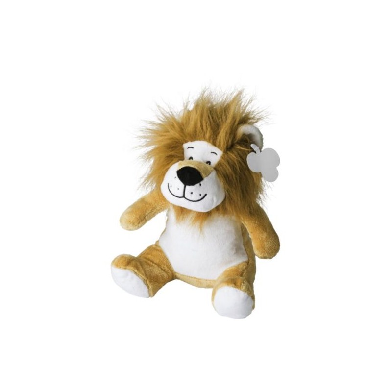 Peluche personnalisée en polyester  'Lion' - Serenity Matières : polyester Couleurs : beige personnalisable avec votre logo
