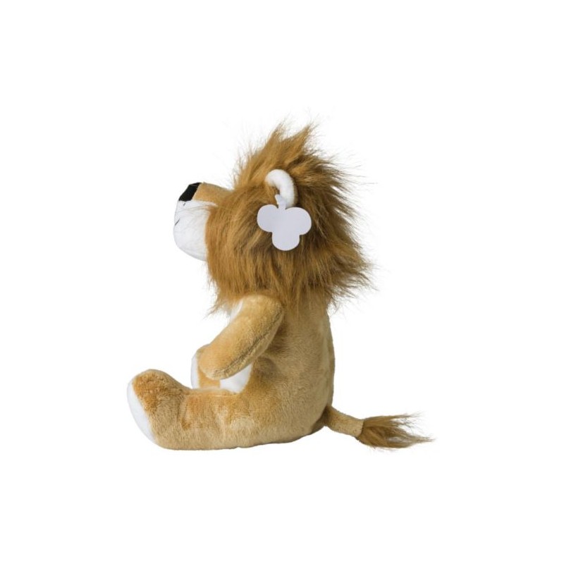 Peluche personnalisée en polyester  'Lion' - Serenity Matières : polyester Couleurs : beige goodies publicitaire événementiel