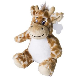 Peluche en polyester personnalisée 'Girafe' - Cadeau d'Entreprise Rick Matières : polyester Couleurs : orange 2