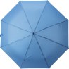 Parapluie pliable personnalisé en polyester - Brooklyn Matières : bois Couleurs : noir objet promotionnel éco-responsable