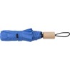 Parapluie pliable personnalisé en polyester - Brooklyn Matières : bois Couleurs : gris goodies personnalisé en stock