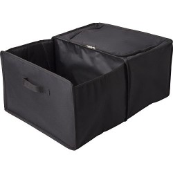 Organiseur pliable isotherme pratique de voiture personnalisé Thatcher Matières : carton Couleurs : noir livraison express 24h 4