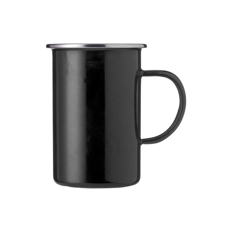 Mug Émaillé Personnalisé en Acier Inoxydable - Ayden cadeau entreprise pas cher