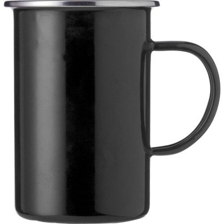 Mug Émaillé Personnalisé en Acier Inoxydable - Ayden cadeau entreprise pas cher