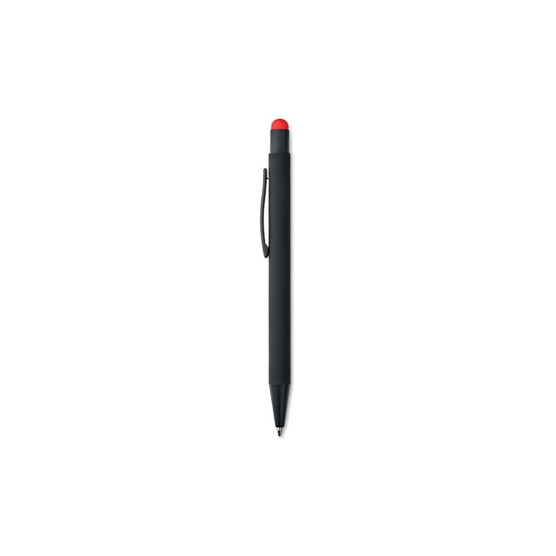 Stylo aluminium chic personnalisé - NEGRITO Matières : aluminium Couleurs : rouge personnalisation rapide en France