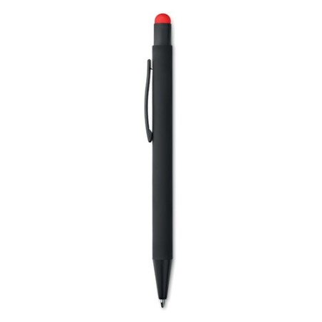 Stylo aluminium chic personnalisé - NEGRITO Matières : aluminium Couleurs : rouge personnalisation rapide en France