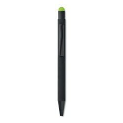 Stylo aluminium chic personnalisé - NEGRITO Matières : aluminium Couleurs : vert citron impression haute définition