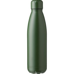 Gourde isotherme  double paroi 500 ml en acier inoxydable - Amara Matières : silicone Couleurs : vert