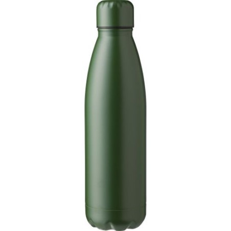 Gourde isotherme  double paroi 500 ml en acier inoxydable - Amara Matières : silicone Couleurs : vert