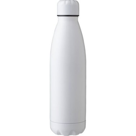 Gourde isotherme  double paroi 500 ml en acier inoxydable - Amara Matières : silicone Couleurs : vert cadeau affaires élégant