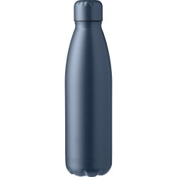 Gourde isotherme  double paroi 500 ml en acier inoxydable - Amara Matières : silicone Couleurs : bleu personnalisable avec votre