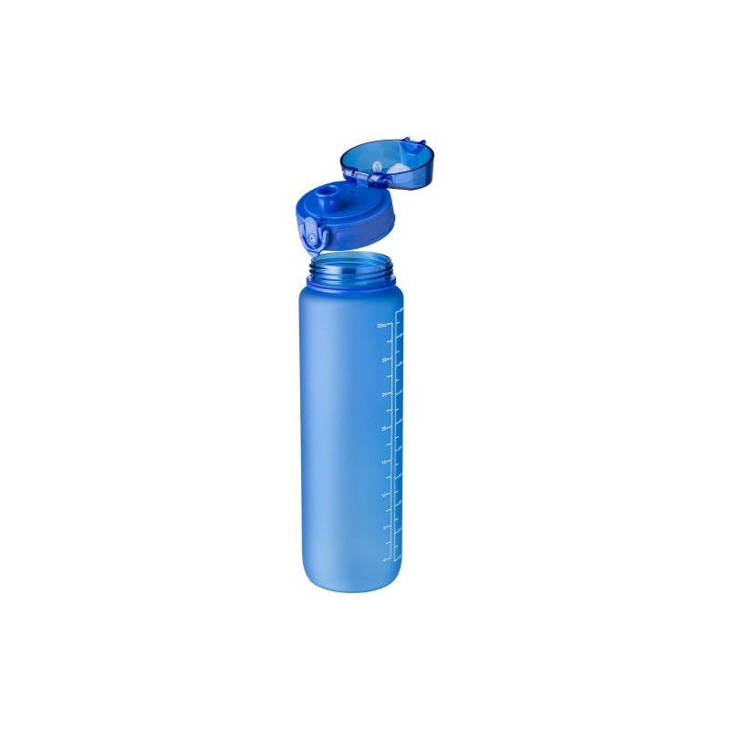 Gourde  touché gomme de 1 000 ml Brinley Matières : fer Couleurs : noir cadeau client original