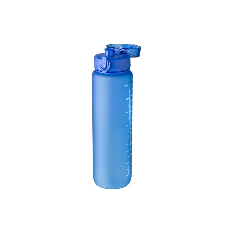 Gourde  touché gomme de 1 000 ml Brinley Matières : fer Couleurs : translucide impression haute définition