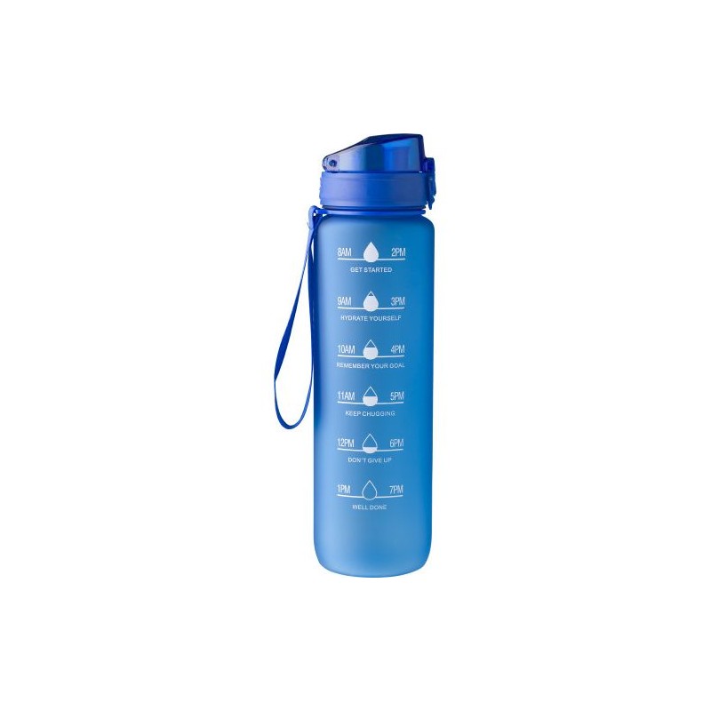 Gourde  touché gomme de 1 000 ml Brinley Matières : fer Couleurs : translucide cadeau collaborateur premium