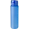 Gourde  touché gomme de 1 000 ml Brinley Matières : fer Couleurs : bleu cobalt cadeau affaires élégant