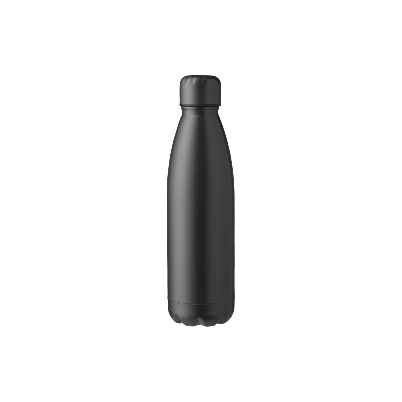 Gourde  en acier inoxydable de 750 ml - Makayla Matières : silicone Couleurs : noir