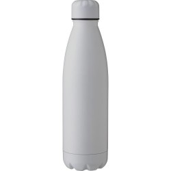 Gourde  en acier inoxydable de 750 ml - Makayla Matières : silicone Couleurs : gris impression haute définition