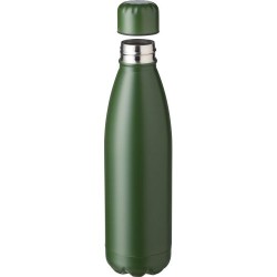 Gourde  en acier inoxydable de 750 ml - Makayla Matières : silicone Couleurs : gris goodies personnalisé en stock