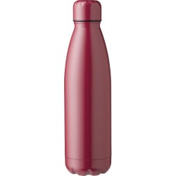 Gourde  en acier inoxydable de 750 ml - Makayla Matières : silicone Couleurs : bordeaux cadeau entreprise pas cher