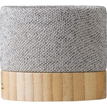Enceinte sans fil  en bambou - Cory Matières : carton Couleurs : gris
