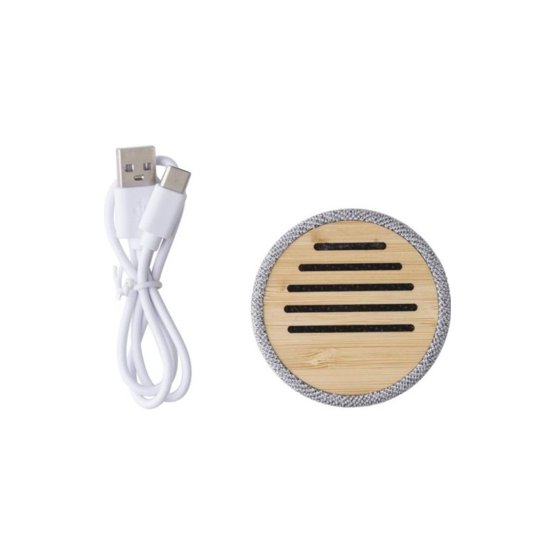Enceinte sans fil en bambou Cory