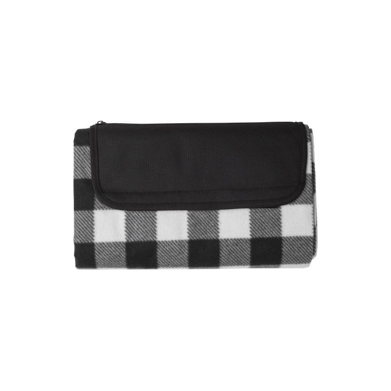 Couverture Éco-responsable de Pique-Nique en rPET - Vesper Matières : polyester Couleurs : noir cadeau entreprise pas cher