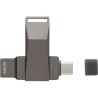 Clé USB 64 Go Personnalisée Twist 3.0 - Dorian Matières : alliage de zinc Couleurs : gun objet promotionnel éco-responsable