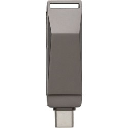 Clé USB 64 Go Personnalisée Twist 3.0 - Dorian Matières : alliage de zinc Couleurs : gun personnalisation rapide en France