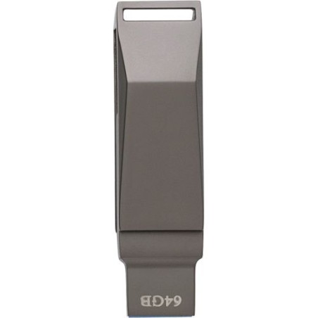 Clé USB 64 Go Personnalisée Twist 3.0 - Dorian Matières : alliage de zinc Couleurs : gun goodies entreprise design